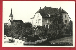 PAO-03  Andwil, Schulhaus U. Kirche, Nicht Gelaufen - Wil