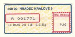 Czech Rep. / APOST (2000) 500 09 HRADEC KRALOVE 9 (A01053) - Other & Unclassified