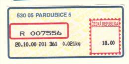 Czech Rep. / APOST (2000) 530 05 PARDUBICE 5 (A01082) - Other & Unclassified
