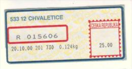 Czech Rep. / APOST (2000) 533 12 CHVALETICE (A01089) - Other & Unclassified