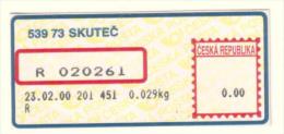 Czech Rep. / APOST (2000) 539 73 SKUTEC (A01107) - Other & Unclassified