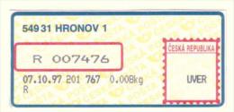 Czech Rep. / APOST (1997) 549 31 HRONOV 1 (A01116) - Other & Unclassified