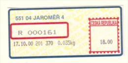 Czech Rep. / APOST (2000) 551 04 JAROMER 4 (A01133) - Other & Unclassified