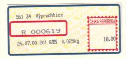 Czech Rep. / APOST (2000) 561 34 Vyprachtice (A01139) - Other & Unclassified