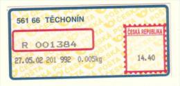 Czech Rep. / APOST (2002) 561 66 TECHONIN (A01149) - Other & Unclassified