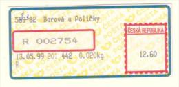 Czech Rep. / APOST (1999) 569 82 Borova U Policky (A01162) - Other & Unclassified
