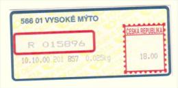 Czech Rep. / APOST (2000) 566 01 VYSOKE MYTO (A01163) - Other & Unclassified