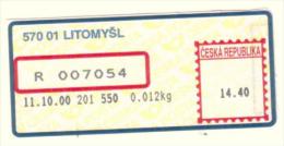 Czech Rep. / APOST (2000) 570 01 LITOMYSL (A01164) - Other & Unclassified