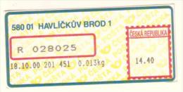 Czech Rep. / APOST (2000) 580 01 HAVLICKUV BROD (A01169) - Other & Unclassified