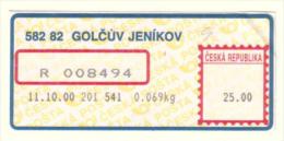 Czech Rep. / APOST (2000) 582 82 GOLCUV JENIKOV (A01183) - Other & Unclassified