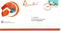 PAP TSC PHILAPOSTE : PERE NOEL 2005 à LIBOURNE - Prêts-à-poster:Stamped On Demand & Semi-official Overprinting (1995-...)