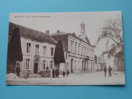 Oud En Nieuw Gemeentehuis ERTVELDE ( REPRO Copie / Copy ) - Anno 19?? ( Zie Foto Voor Details ) !! - Evergem