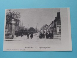 De Pastorijstraat ERTVELDE ( REPRO Copie / Copy ) - Anno 19?? ( Zie Foto Voor Details ) !! - Evergem