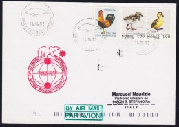 ARCTIC, GERMANY," B Ase KOLDEWEY ",14.4.1992, Cachet + 3 Markings, Look Scan !! 14.12-06 - Expéditions Arctiques