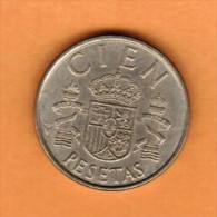 SPAIN   100 PESETAS 1982  (KM # 826) - 100 Peseta