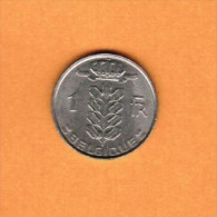 BELGIUM   1 FRANC (FRENCH) 1979  (KM # 142.1) - 1 Franc