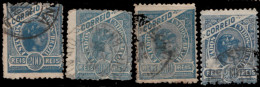 Brésil 1900. ~ YT 118 Par 4 -  200 R. Liberté - Used Stamps