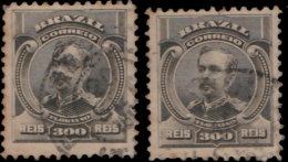Brésil 1906. ~ YT 133 Par 2 - Floriano Peixoto - Used Stamps