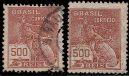 Brésil 1920. ~ YT 177 Par 2 - 500 R. Commerce - Usati