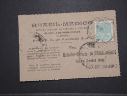 BRESIL - Carte Commerciale Médicale Pour Rio De Janeiro - A Voir - Lot P14730 - Brieven En Documenten