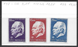 Monaco Poste Aérienne Neufs Sans Charniére, Coté 40,65 Euros,  MINT NEVER HINGED - Poste Aérienne