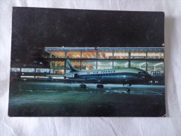 CPA PHOTO 75 PARIS AEROPORT D'ORLY CARAVELLE AIR FRANCE SUR AIRE DE STATIONNEMENT - Luchthaven