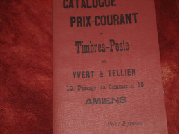 Catalogue Yvert Et Tellier édition 1897  Reproduction - Francia