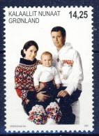 #Greenland 2007. Crownprince Pair. Michel 487. MNH(**). - Unused Stamps