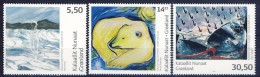 #Greenland 2008. Art. Paintings. Michel 506-08. MNH(**). - Unused Stamps