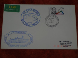 Allemagne   Cachet Postal Du POLARSTERN 23 1 1996 Enveloppe Ayant Voyagé - Bases Antarctiques