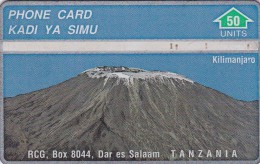 Tanzania, TAN-RC-01e, 50 Units Mount Kilimanjaro "510A" , 2 Scans - Tanzanie