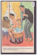 CHEZ LE MEDECIN - HUMOUR EROTIQUE  - PAR JEAN CHAPERON - B ( PLI D'ANGLE ) - Chaperon, Jean