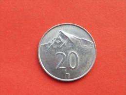 SLOVAQUIE 20 HALIEROV 1994  Republique           Km 18 -ALU-    TTB++-UNC - Slovakia