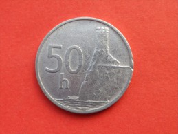 SLOVAQUIE 50 HALIEROV 1993  Republique           Km 15 -ALU-    TTB -UNC - Slovaquie