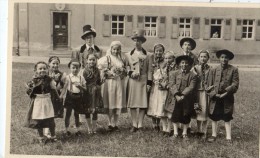 ALLEMAGNE BAD  MERGENTHEIM ENFANTS EN DEGUISEMENT CARTE PHOTO - Bad Mergentheim