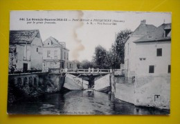 80 - PICQUIGNY - Le Pont Détruit - Picquigny