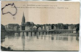 - 162 - MEZIERES - Occupation 1914-1918, Pont Construit Par Les Allemands, Hospice, Rare, Non écrite, TBE, Scans. - Andere & Zonder Classificatie