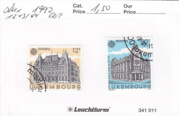 Luxemburg 1990 - Nr. 1243/44 - Gestempelt - Europa Cept Posttalische Einrichtungen - Usados