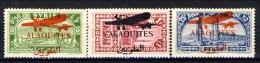 Alaouites Posta Aerea 1929 Timbres De Syrie 1925 Surchargés N. 14-16 Serie MLH Catalogo € 46 - Nuovi