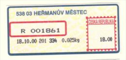 Czech Rep. / APOST (2000) 538 03 HERMANUV MESTEC (A01208) - Other & Unclassified