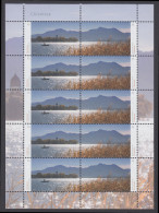 !a! GERMANY 2015 Mi. 3162-3163 MNH SHEET(10) -Chiemsee - 2011-2020