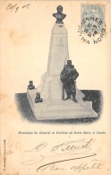 NORD  59  CONDE   MONUMENT DU GENERAL DE POILLOÜE DE SAINT MARS - Conde Sur Escaut