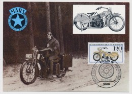 ALLEMAGNE BERLIN - 4 Cartes Maximum "Für Die Jugend 1983" - Motocyclettes Anciennes - SUP - Motorbikes