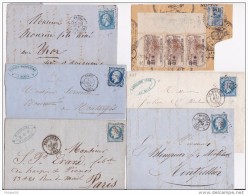 FRANCE  LETTRES ET ORPHELINS SUR FRAGMENT - Collezioni