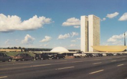 Brazil - Brazil's Parliament House (National Congress), Brasilia, China's Postcard - Brasilia