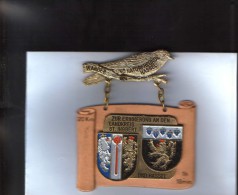 RARE!!- Médaille Avec Blason De La Ville Hassel Et St.Ingbert  1974,Allemagne - 2.scans - Autres & Non Classés