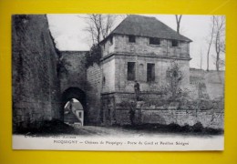 80- PICQUIGNY - Chateau - Porte Du GARD Et Pavillon SEVIGNE - Picquigny