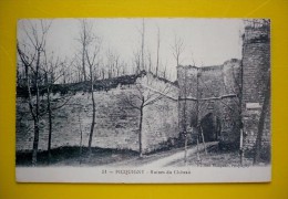 80- PICQUIGNY - Ruines Du Chateau - - Picquigny