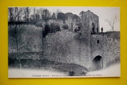 80- Précurseur PICQUIGNY - Ruines Du  Chateau Des Vidames D'AMIENS - Picquigny