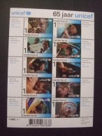 Nederland 2011 UNICEF   MNH Nvph Nr V 2823-2832 - Ongebruikt